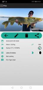 fish trace fishing logbook app