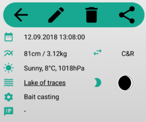 scr fishtrace fishing app android details